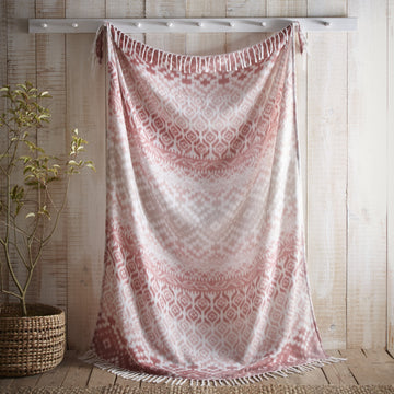 Appletree Hygge Sakari Throw - Terracotta