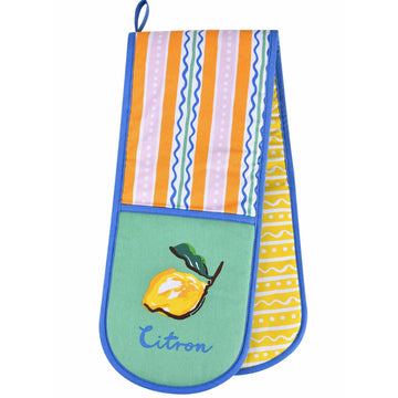 Summer Fruits Double Oven Glove - Multi