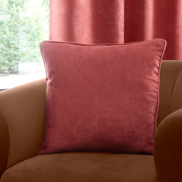 Fusion Strata Cushion - Terracotta - Williamsons Factory Shop