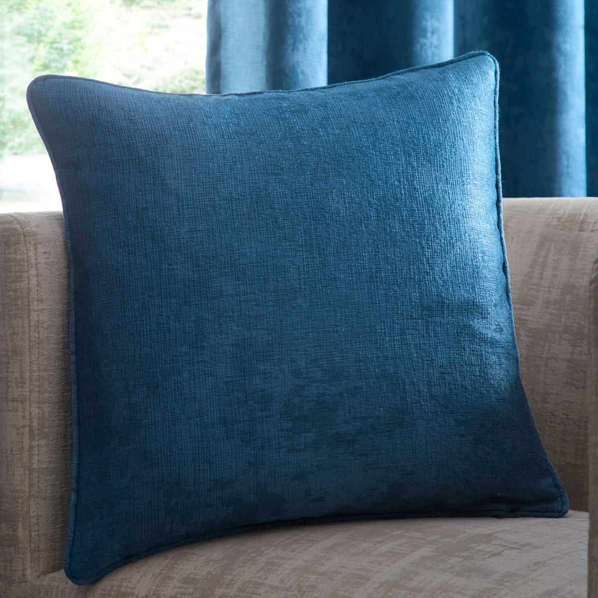 Fusion Strata Cushion - Teal