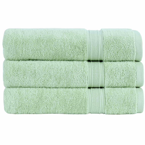 Christy Serene Combed Cotton Towel - Cucumber