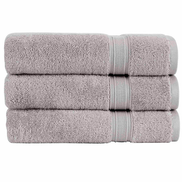 Christy Serene Combed Cotton Towel - Dove Grey