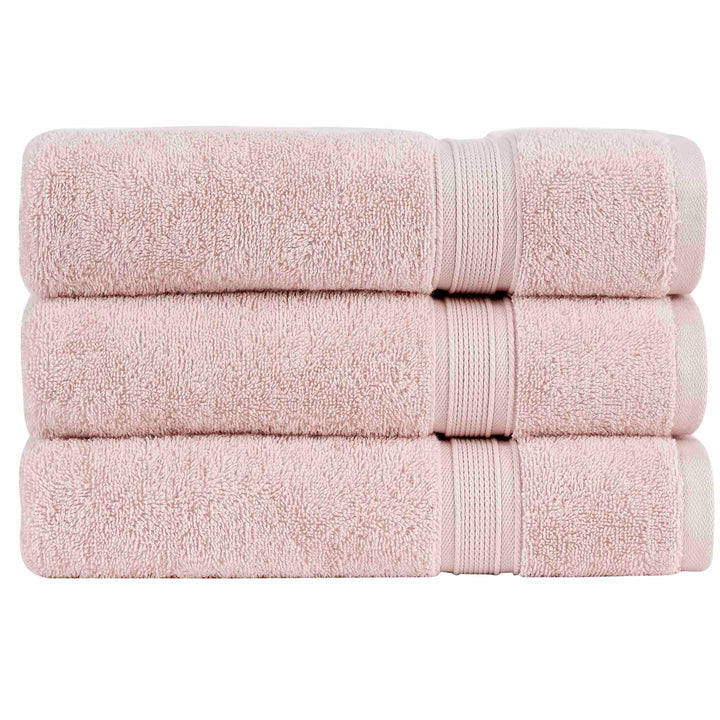 Christy Serene Combed Cotton Towel - Dusty Pink - Williamsons Factory Shop