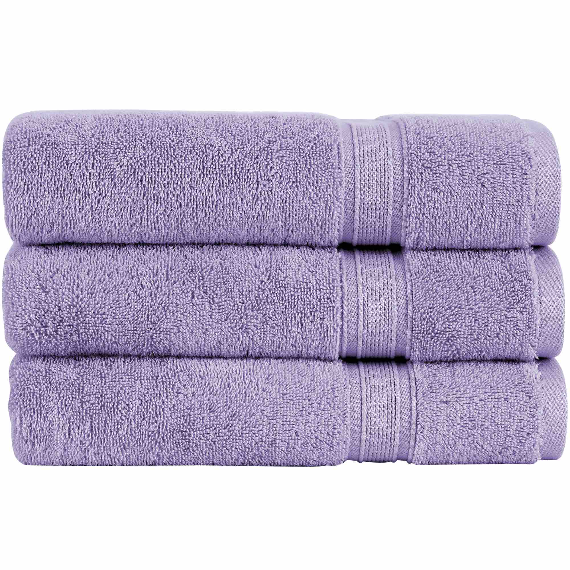 Christy Serene Combed Cotton Towel - Lilac Petal