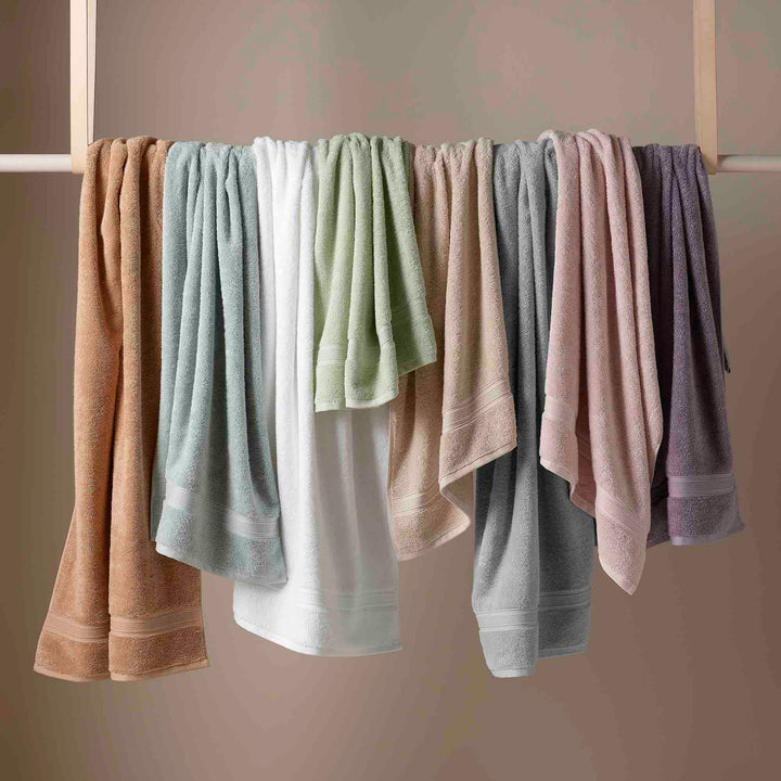 Christy Serene Combed Cotton Towel - Faded Denim - Williamsons Factory Shop