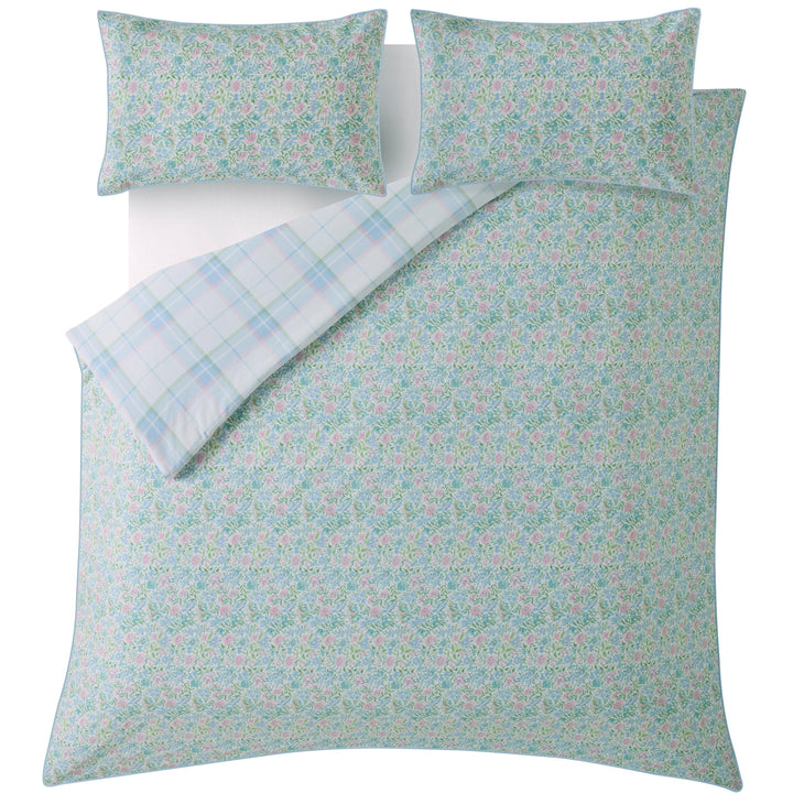 Laura Ashley Sherston Duvet Cover Set - Powder Blue - Williamsons Factory Shop