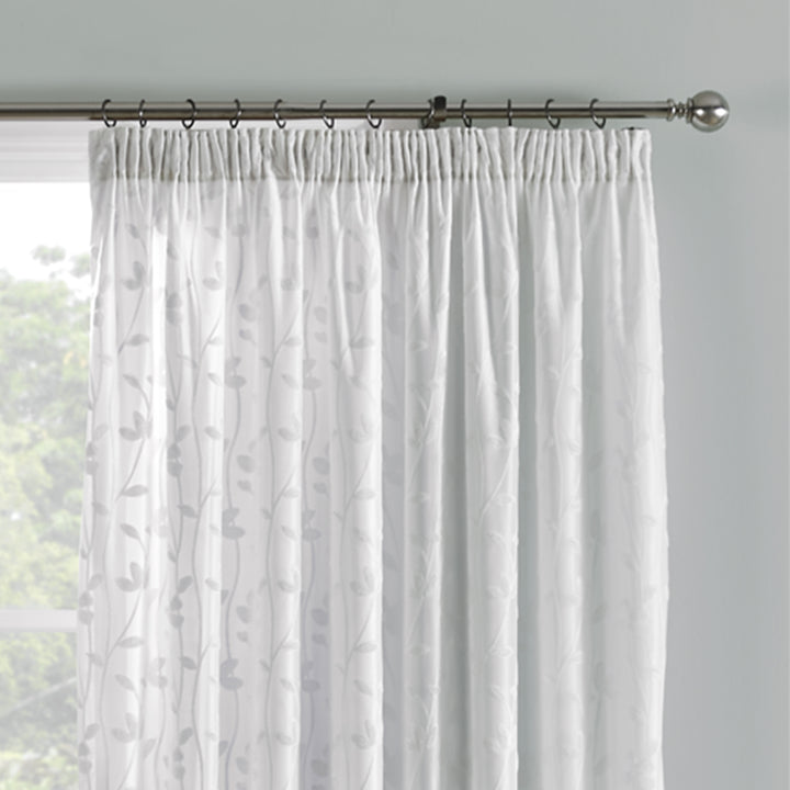 Dreams & Drapes Sophia Pencil Pleat Curtains - Ivory - Williamsons Factory Shop