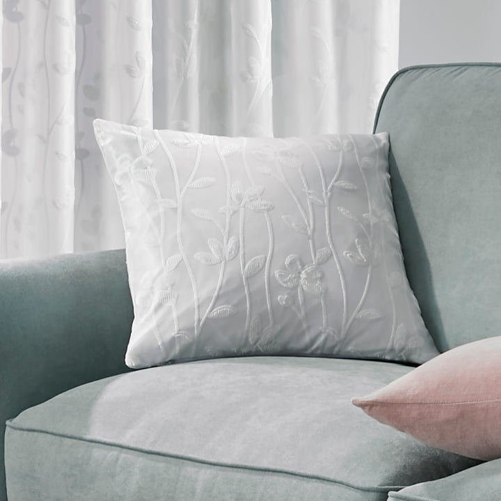 Dreams & Drapes Sophia Cushion - Ivory - Williamsons Factory Shop