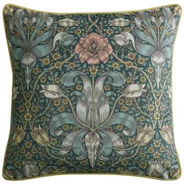 William Morris Spring Thicket Cushion - Mineral
