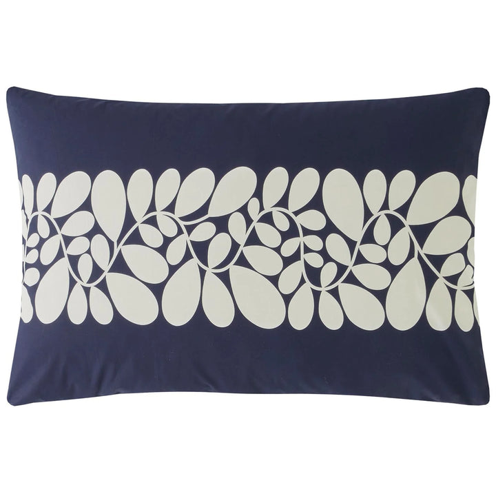 Orla Kiely Sycamore Stripe Duvet Cover Set - Space Blue - Williamsons Factory Shop