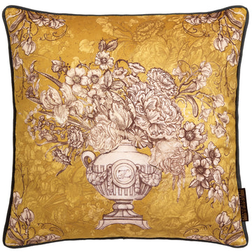 Cojín de vacaciones toscano Laurence Llewelyn-Bowen - Ocre