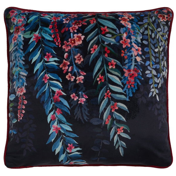 Soiree Tessa Cushion - Navy - Williamsons Factory Shop