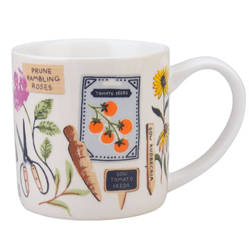 Time to Grow Bone China Mug - Green