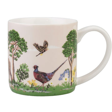Thistlewood Bone China Mug - Green