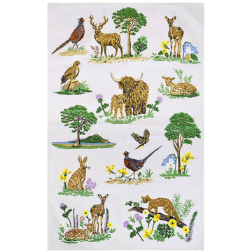 Thistlewood Cotton Tea Towel - Green