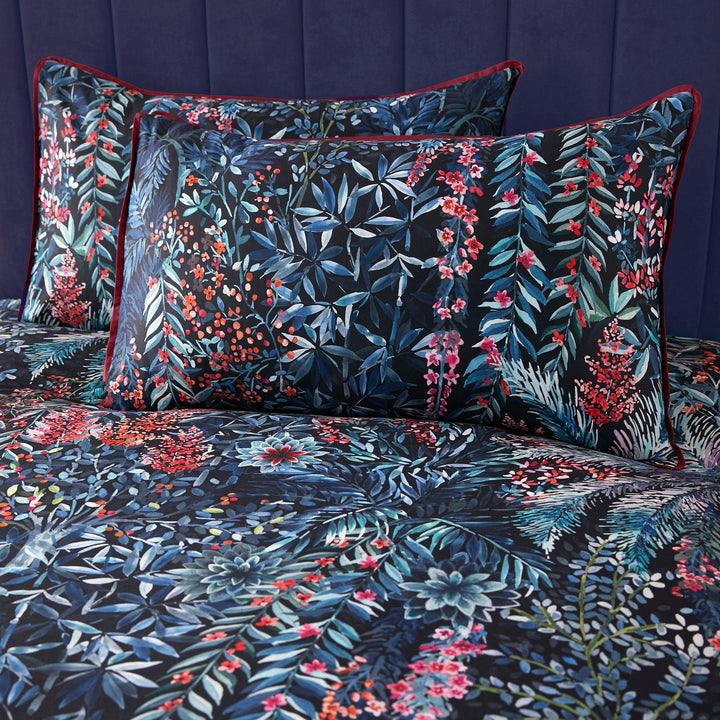 Soiree Tessa Duvet Cover Set - Navy - Williamsons Factory Shop