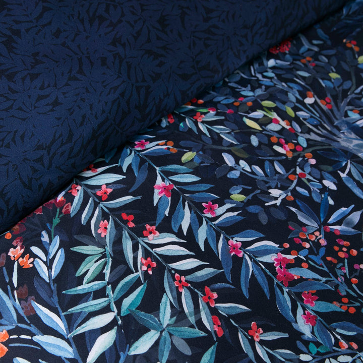 Soiree Tessa Duvet Cover Set - Navy - Williamsons Factory Shop
