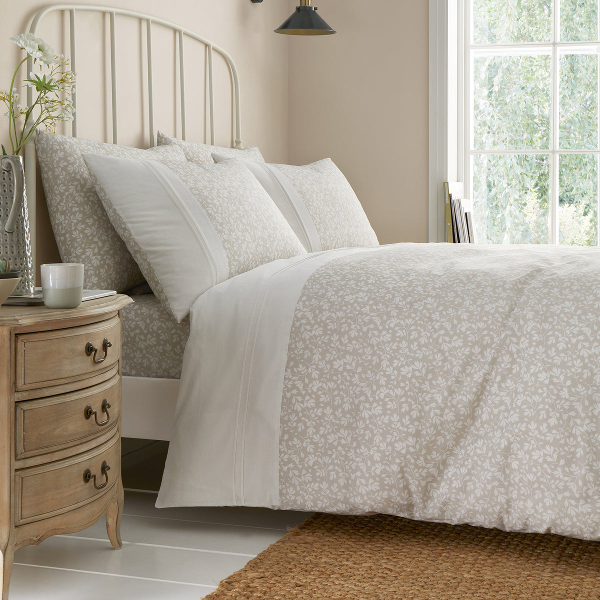 Dreams & Drapes Tess Duvet Cover Set - Natural