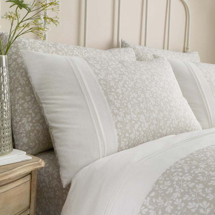 Dreams & Drapes Tess Duvet Cover Set - Natural - Williamsons Factory Shop