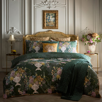 Parure de couette Laurence Llewelyn-Bowen Tuscan Holiday - Vert