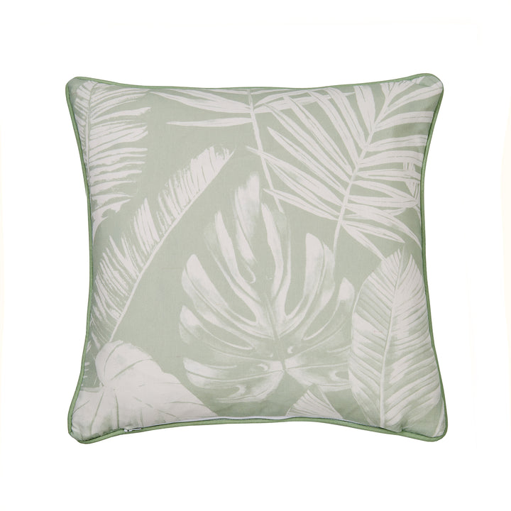 Dreams & Drapes Tahiti Outdoor Cushion - Green - Williamsons Factory Shop
