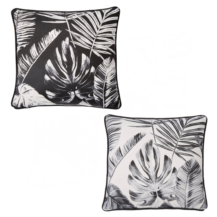 Dreams & Drapes Tahiti Outdoor Cushion - Silver - Williamsons Factory Shop