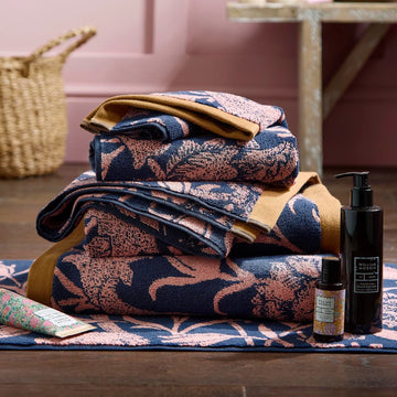 William Morris Wild Tulip Towel - Copper