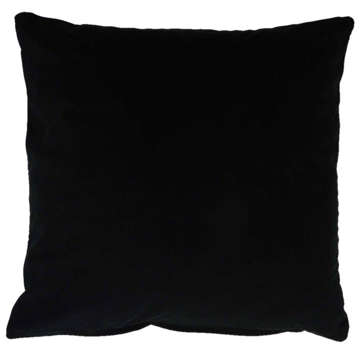 Christmas Forest Filled Cushion - Black - Williamsons Factory Shop