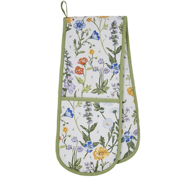 Gants de four doubles Cottage Garden - Multicolore