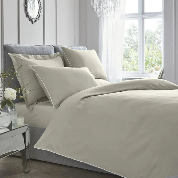 Appletree Boutique 200TC Duvet Cover Set - Silver - Williamsons Factory Shop
