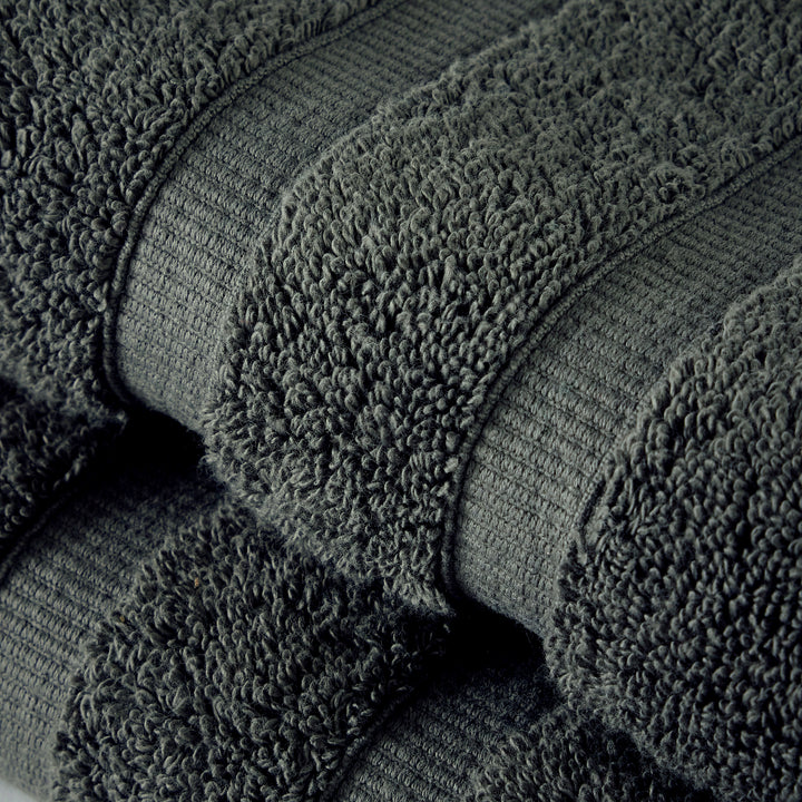 Christy Signum Combed Cotton Towel - Ash Grey - Williamsons Factory Shop
