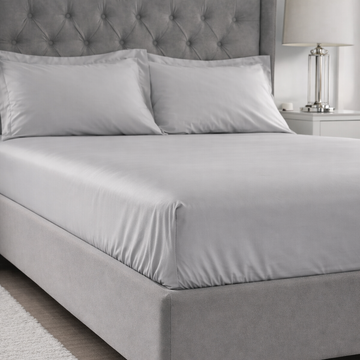 Belledorm 300TC Bamboo Extra Deep Sheets (38cm) - Platinum