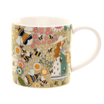 Bee Keeper Bone China Mug - Natural