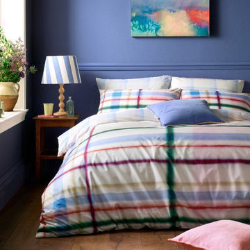 Bluebellgray Edinburgh Plaid Duvet Cover Set - Piper Multi – main view