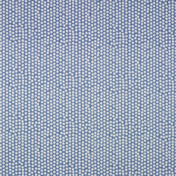 Spotty Blue PVC Coated Tablecloth
