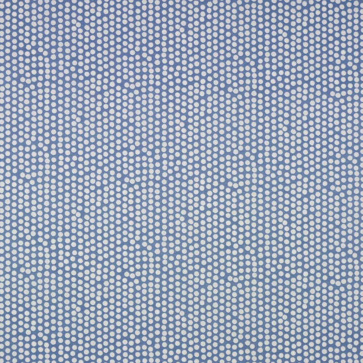 Spotty Blue PVC Coated Tablecloth