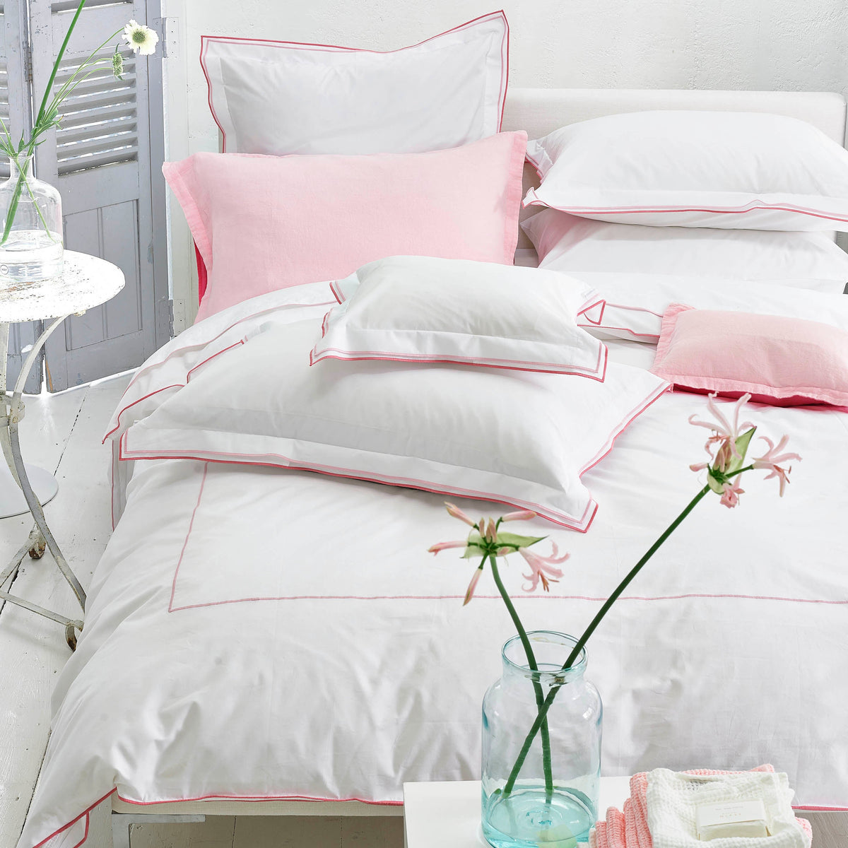 Designers Guild Astor Duvet Cover Set - Fuchsia Pink