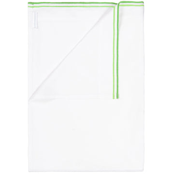 Designers Guild Astor Flat Sheet - Emerald Green - view 2