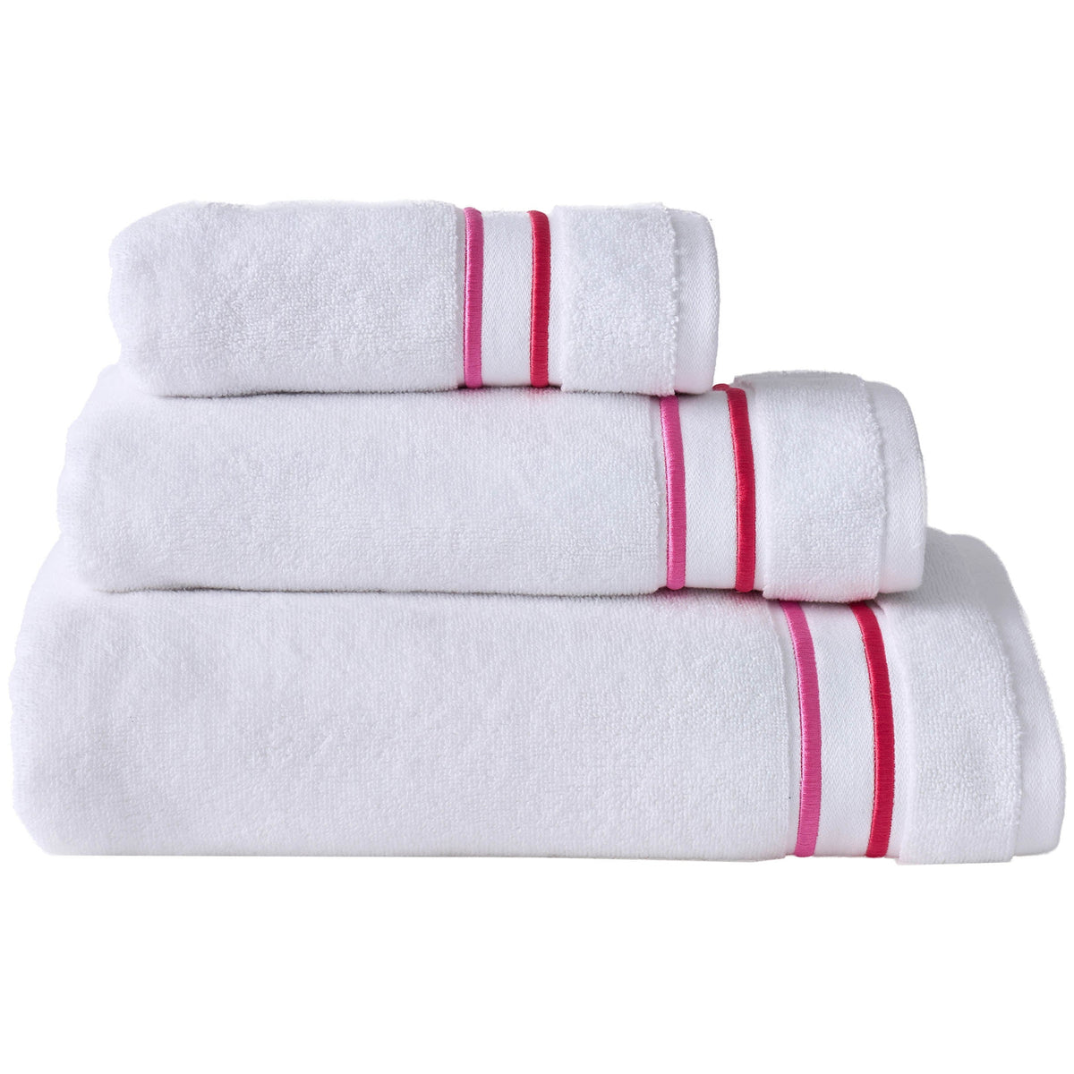Designers Guild Astor Towel - Fuchsia Pink