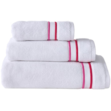 Designers Guild Astor Towel - Fuchsia Pink