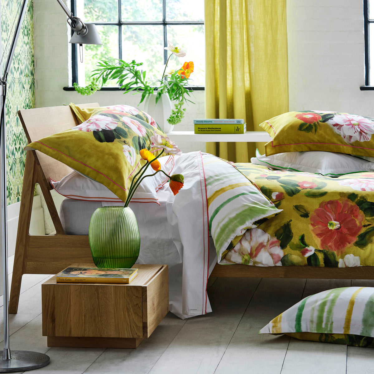 Designers Guild Camellia Duvet Cover Set - Mimosa