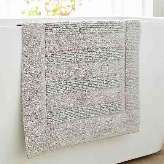 Bliss Pima Cotton Bath Mat - Cloud
