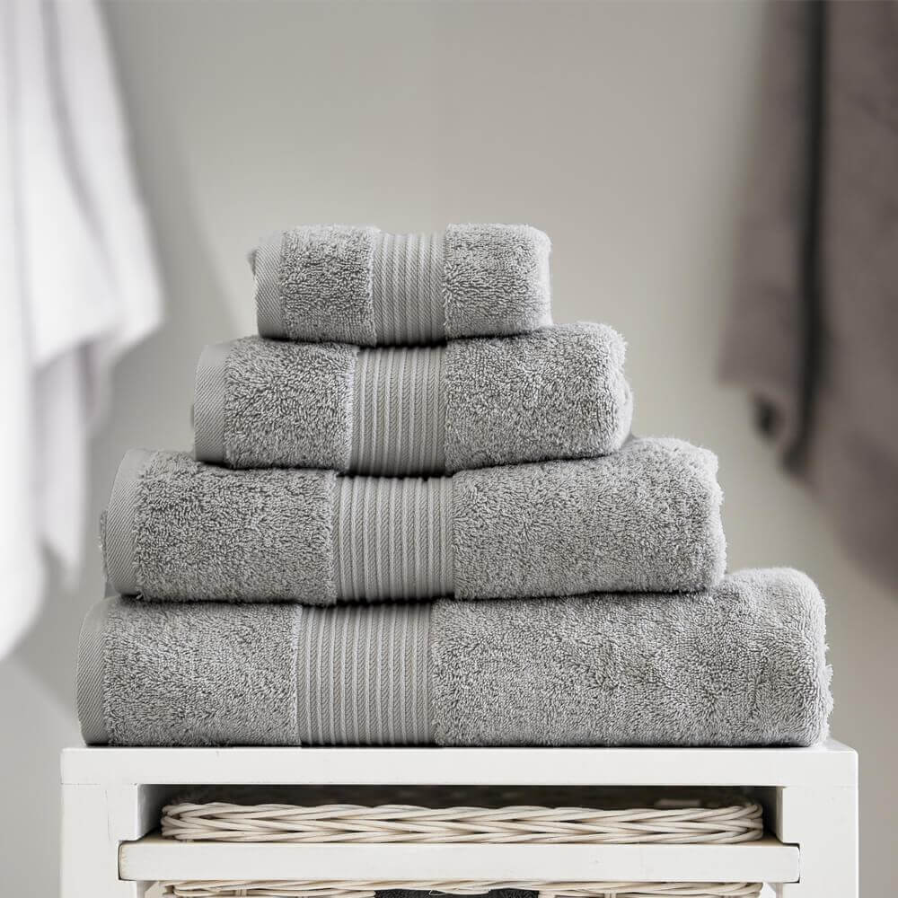 Bliss Towel Pima Cotton 650gsm - Cloud - Williamsons Home