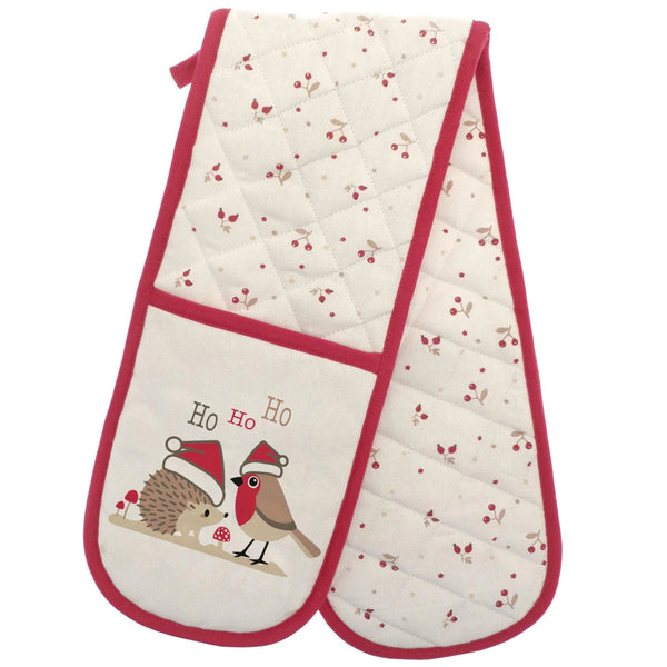 Forest Friends Double Oven Glove