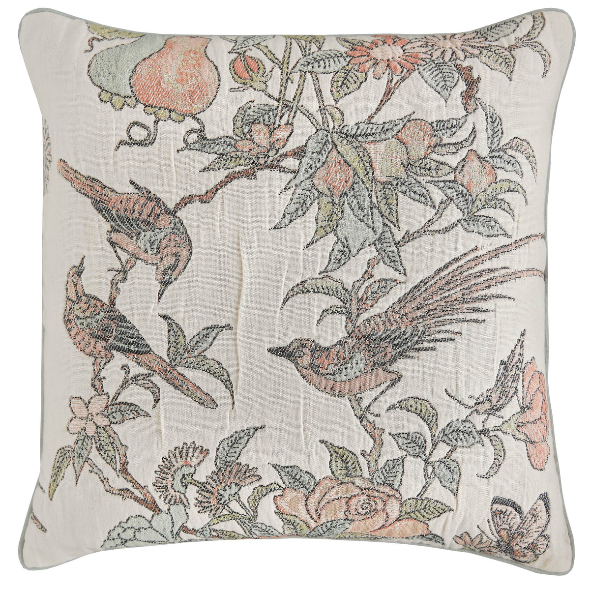 Historic Royal Palaces Hampton Jacquard Cushion - Multi - image 4