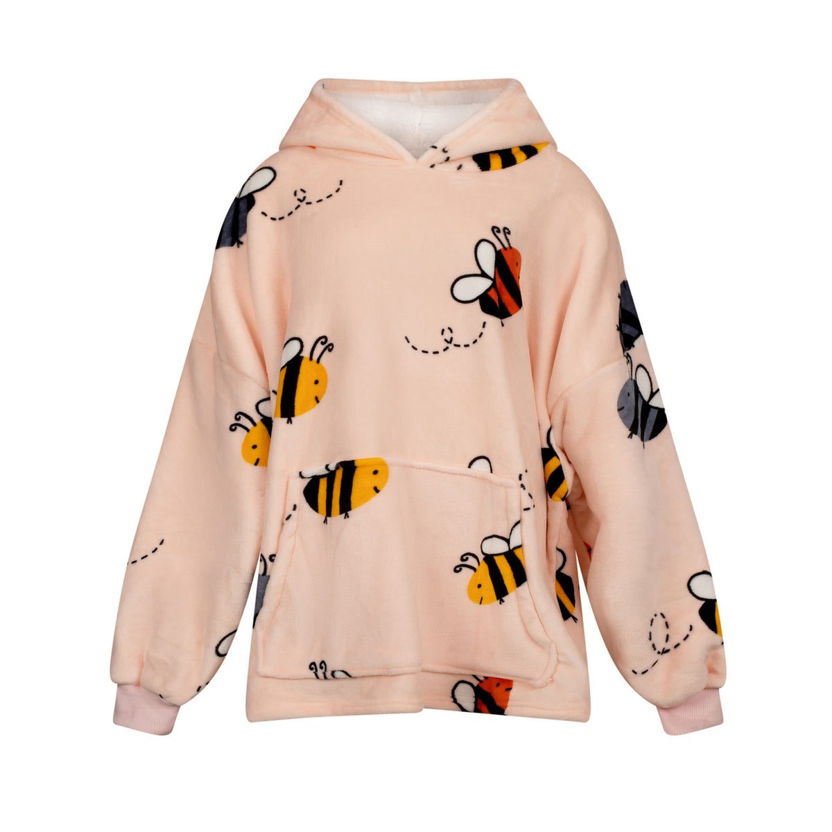 Bumble Bees Oversized Blanket Hoodie - Williamsons Home