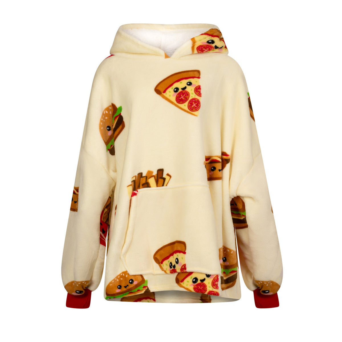 Fast Food Oversized Blanket Hoodie - Williamsons Home