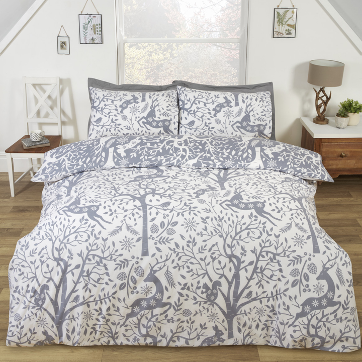 Tatton Grey Duvet Set - Williamsons Factory Shop