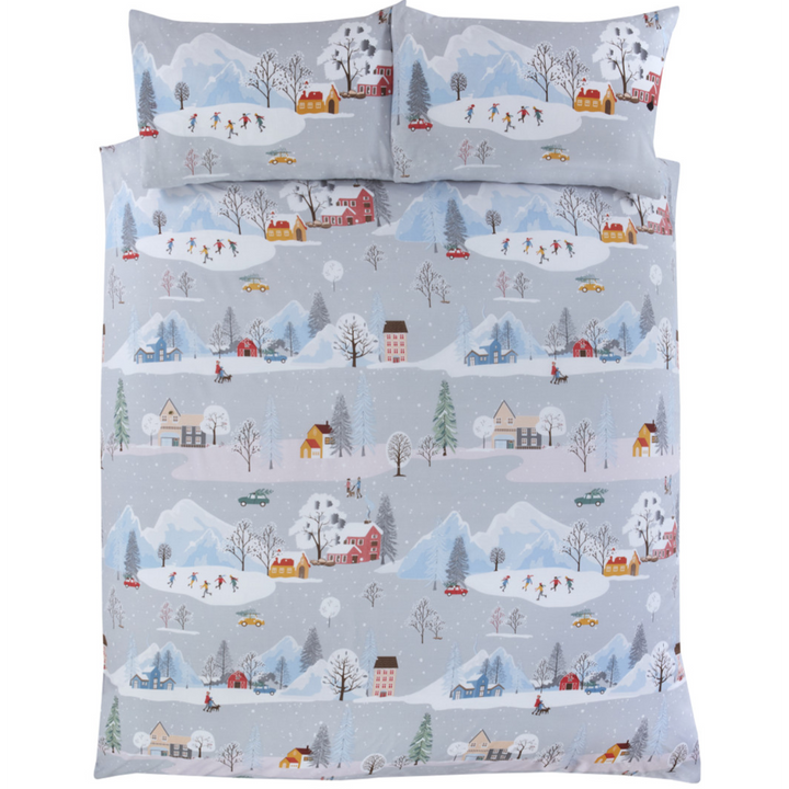 Winter Town Duvet Set - Williamsons Factory Shop