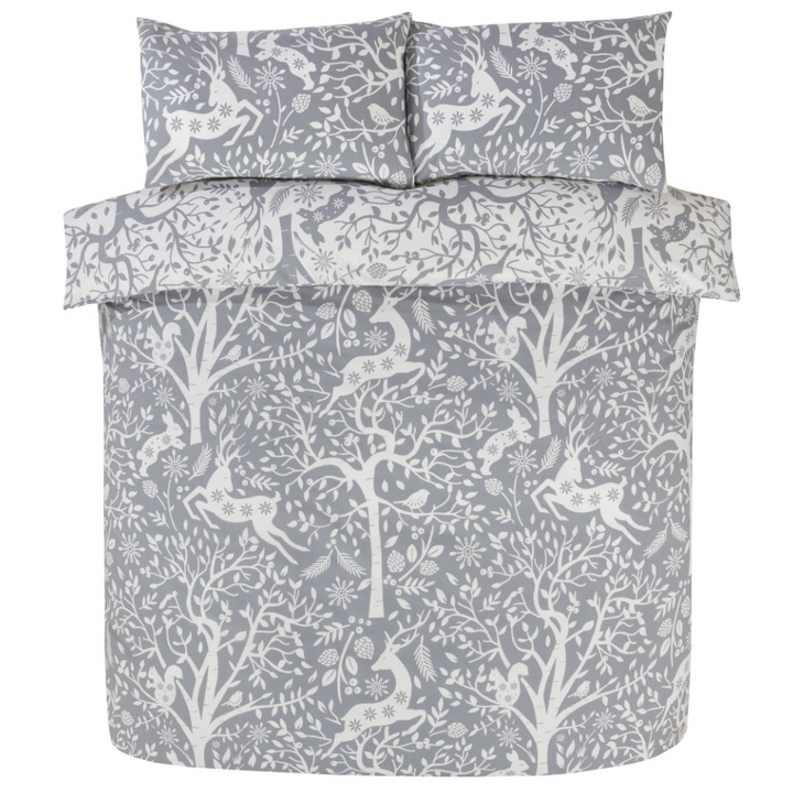 Tatton Grey Duvet Set - Williamsons Factory Shop